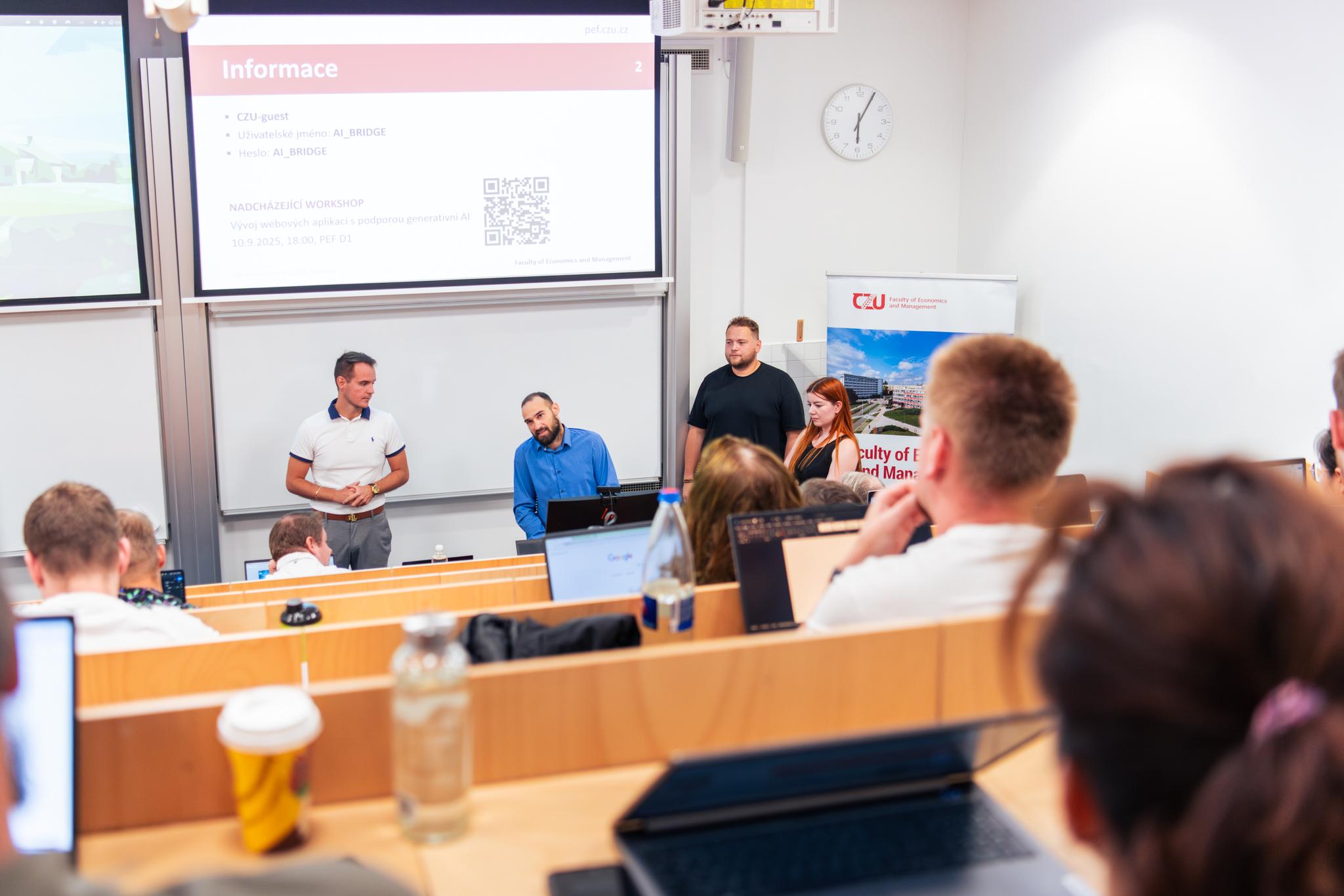 Workshop AI BRIDGE na ČZU [half]
